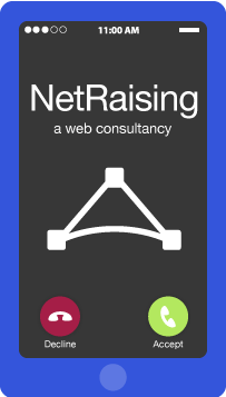 NetRaising calling on phone