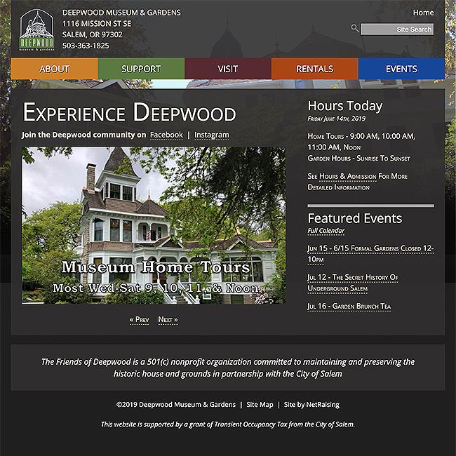 Deepwood Museum & Gardens