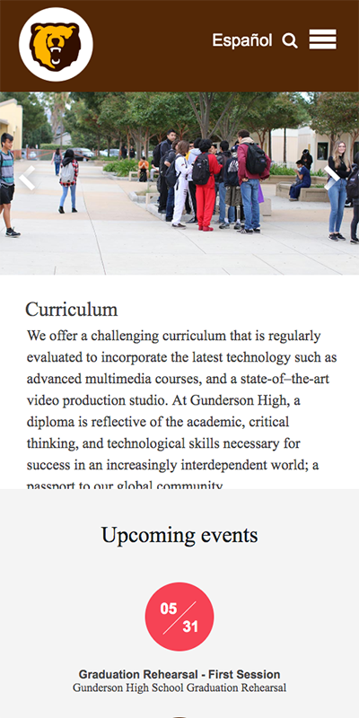  Gunderson High School