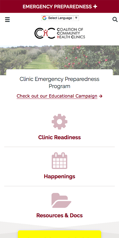 Clinic Emergency Preparedness Program