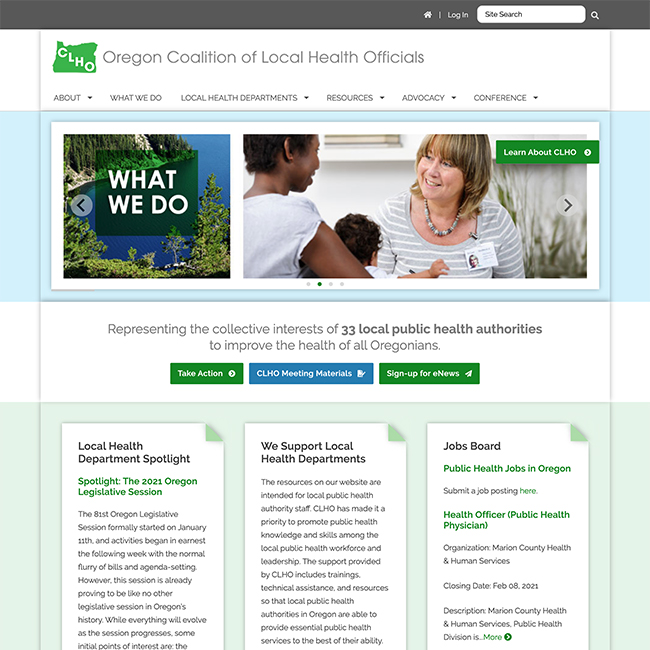 Oregon Coalition of Local Health Officials