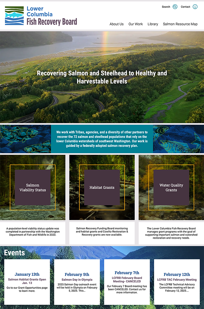 The Lower Columbia Fish Recovery Board