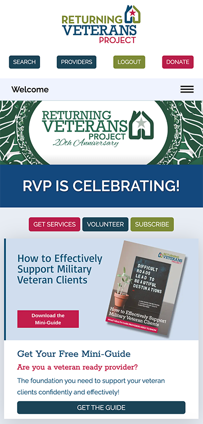 Returning Veterans - Provider Portal Integration 
