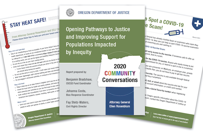 Opening Pathways to Justice and Improving Support for Populations Impacted by Inequity
